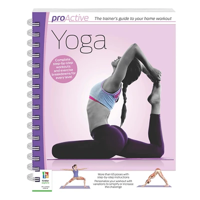 proactive yoga: the trainer's guide to your home workout book