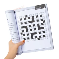 large print crossword puzzles book