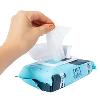 brooklyn pet gear fresh scent pet wipes 60-count