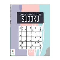 large print sudoku puzzles book