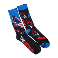 2-pack batman™ young men's crew socks
