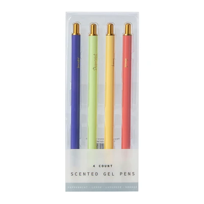 scented gel pens 4-pack