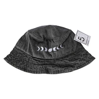 happy to be here' embroidered bucket hat