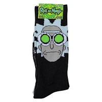 rick and morty™ goggles crew socks 2-pack