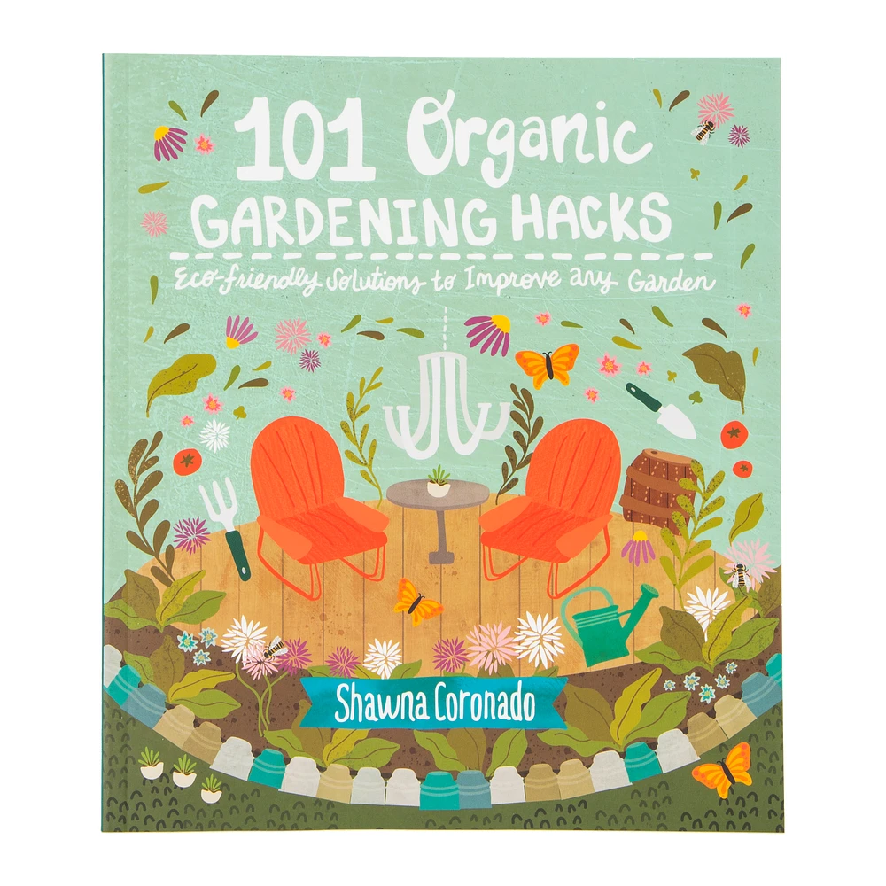 101 organic gardening hacks book