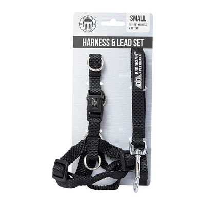 dog harness & lead set