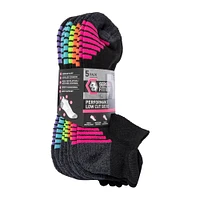 5-pack series-8 fitness™ ladies low-cut socks