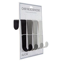 ombre over-the-door hooks 4-piece set