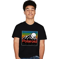 polaroid™ mountain graphic tee