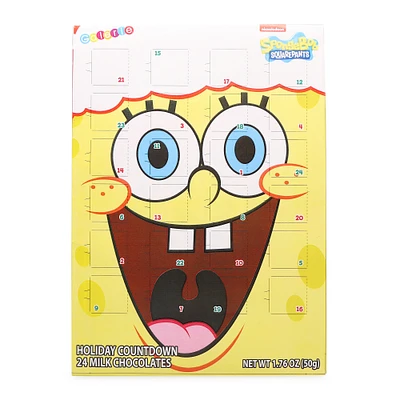 spongebob squarepants™ chocolate holiday countdown calendar