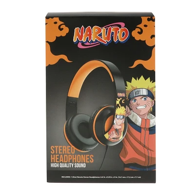 naruto™ wired stereo headphones