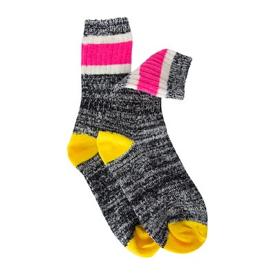 ladies varsity boot socks