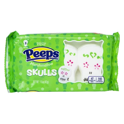 peeps® 3-count marshmallow skulls 1.5oz