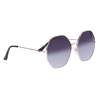 ladies oversized round sunglasses