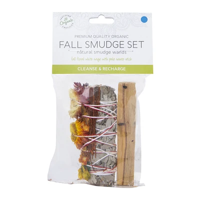 fall 3-count smudge wands set