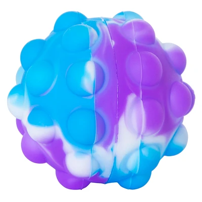 push & pop ball sensory toy