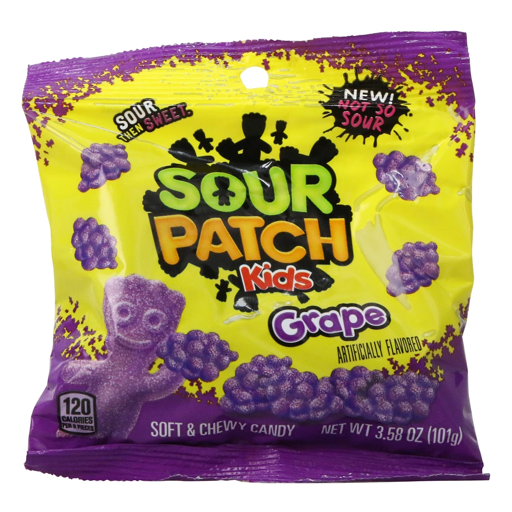 grape sour patch kids® 3.6oz bag