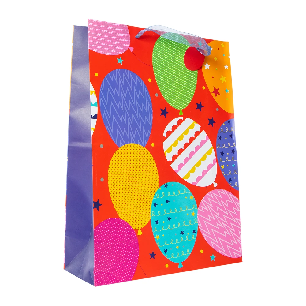 birthday jumbo gift bag 18in x 13in