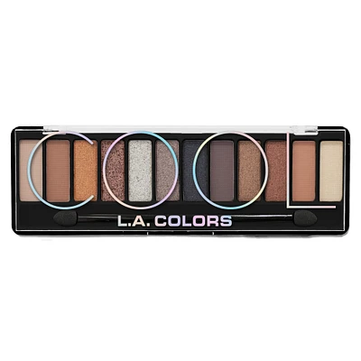 l.a. colors® color vibe 12-shade eyeshadow palette
