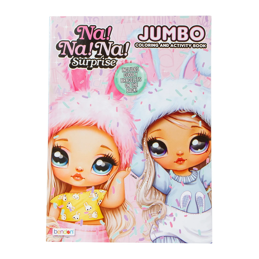 na! na! na! surprise jumbo coloring & activity book