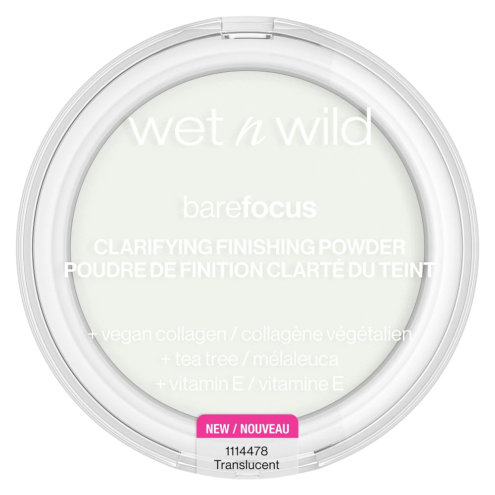 wet n wild® bare focus™ clarifying finishing powder