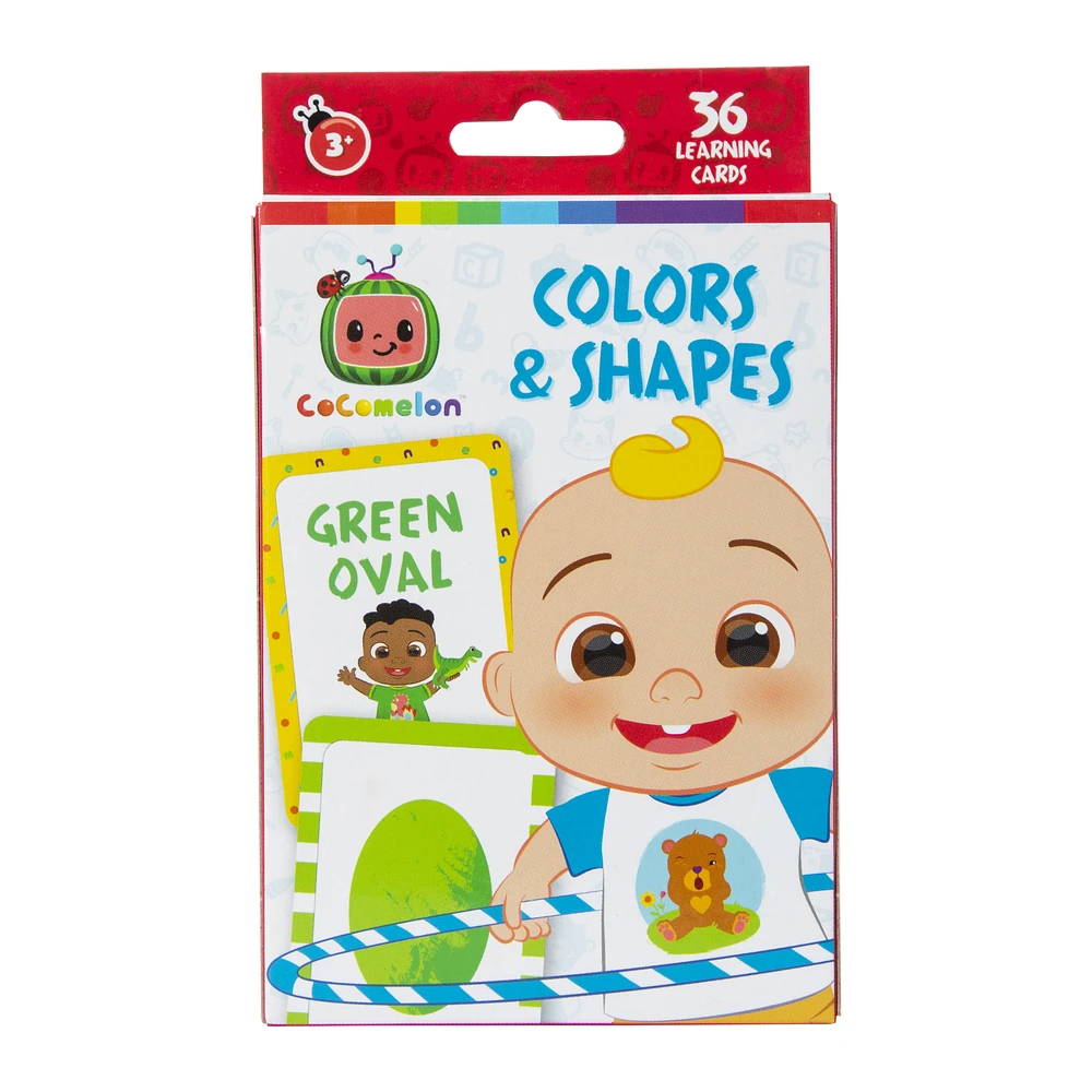 cocomelon™ colors & shapes flashcard set