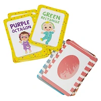 cocomelon™ colors & shapes flashcard set