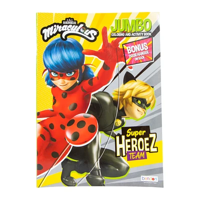 miraculous: tales of ladybug & cat noir™ jumbo coloring & activity book