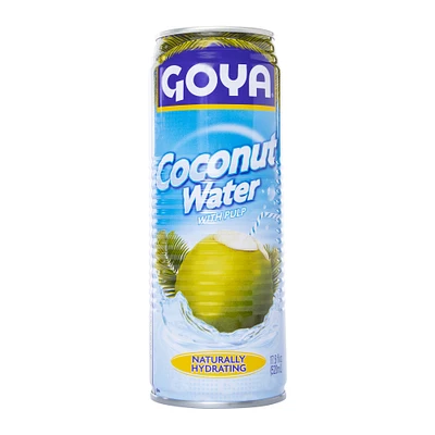 goya coconut water with pulp 17.6 oz
