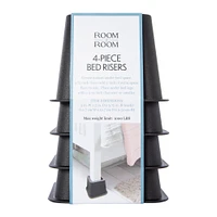 bed risers 4-pack