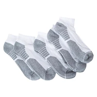 5-pack series 8 fitness™ mens performance quarter crew socks