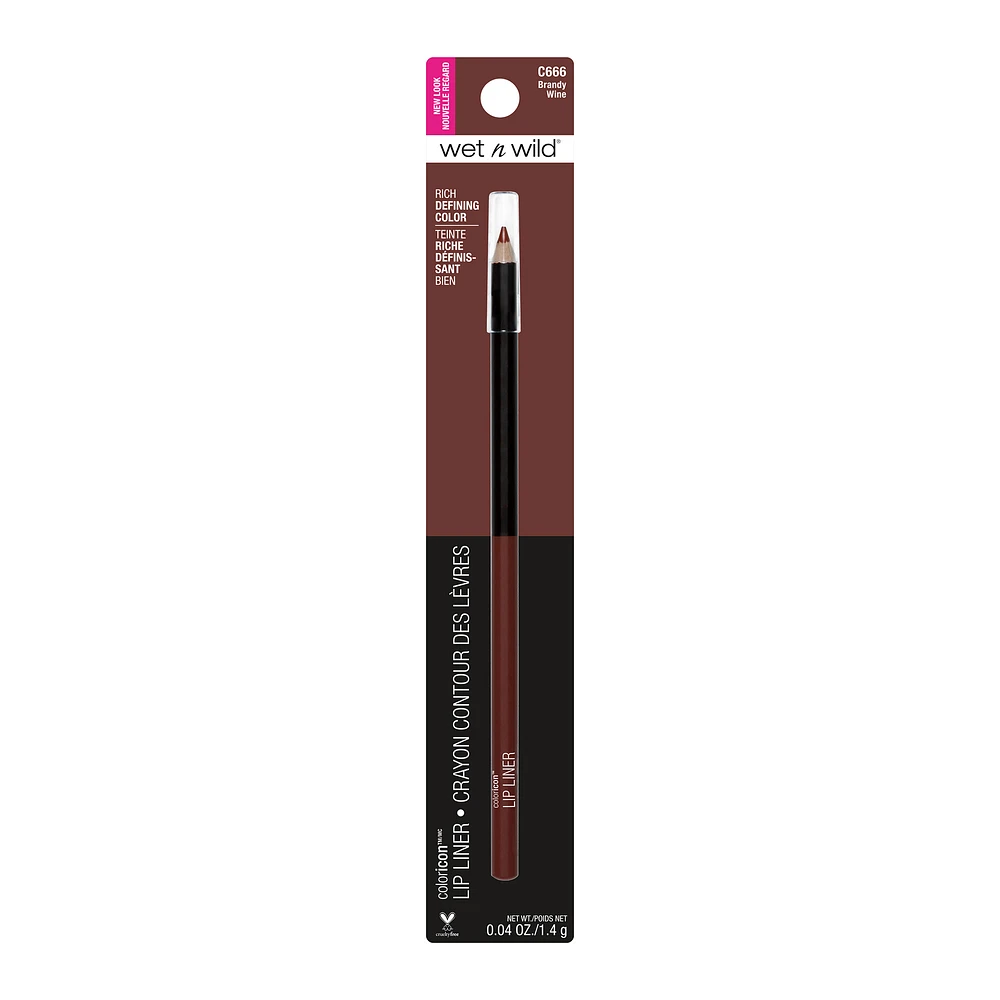 wet n' wild® color icon lipliner pencil - brandy wine