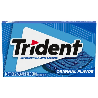 trident® original flavor sugar-free gum - 14 sticks