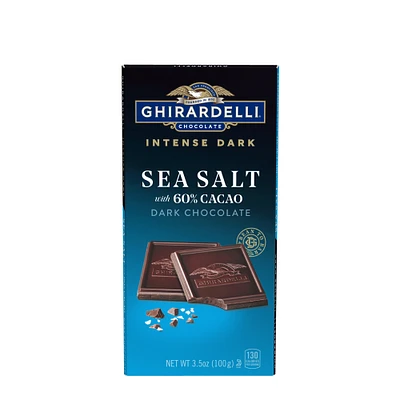 ghiradelli® intense dark sea salt dark chocolate 3.5oz