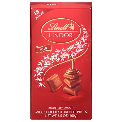 lindt® lindor milk chocolate truffle bar 3.5oz