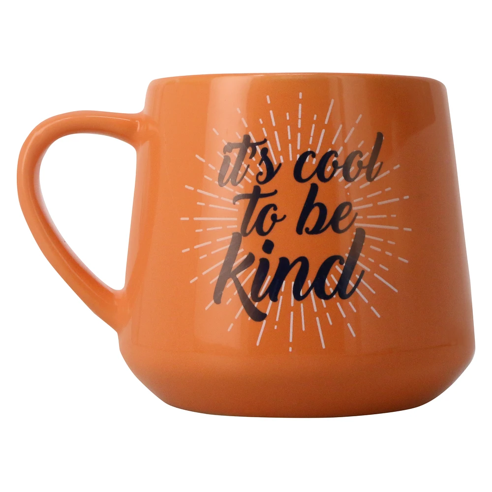 text graphic mug