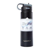 Hydrofit™ Stainless Steel Sport Water Bottle With Straw 32oz