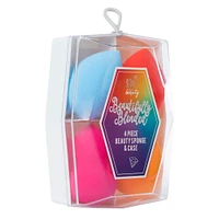 beauty sponges & case 4-piece