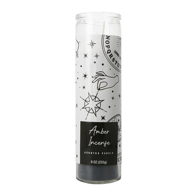 9oz halloween scented pillar candle