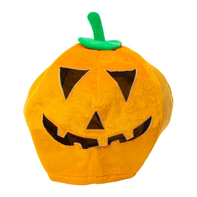 halloween pumpkin plush mascot mask