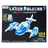 block tech® lazer blocks color-change LED building kit