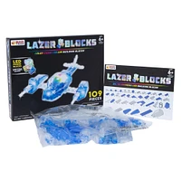 block tech® lazer blocks color-change LED building kit