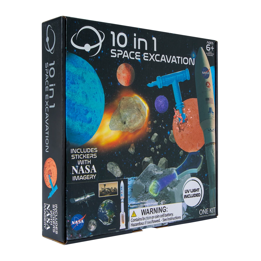 10-in-1 space excavation dig kit