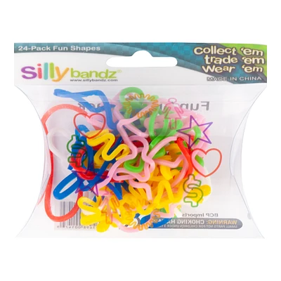 sillybandz® fun shapes 24-pack