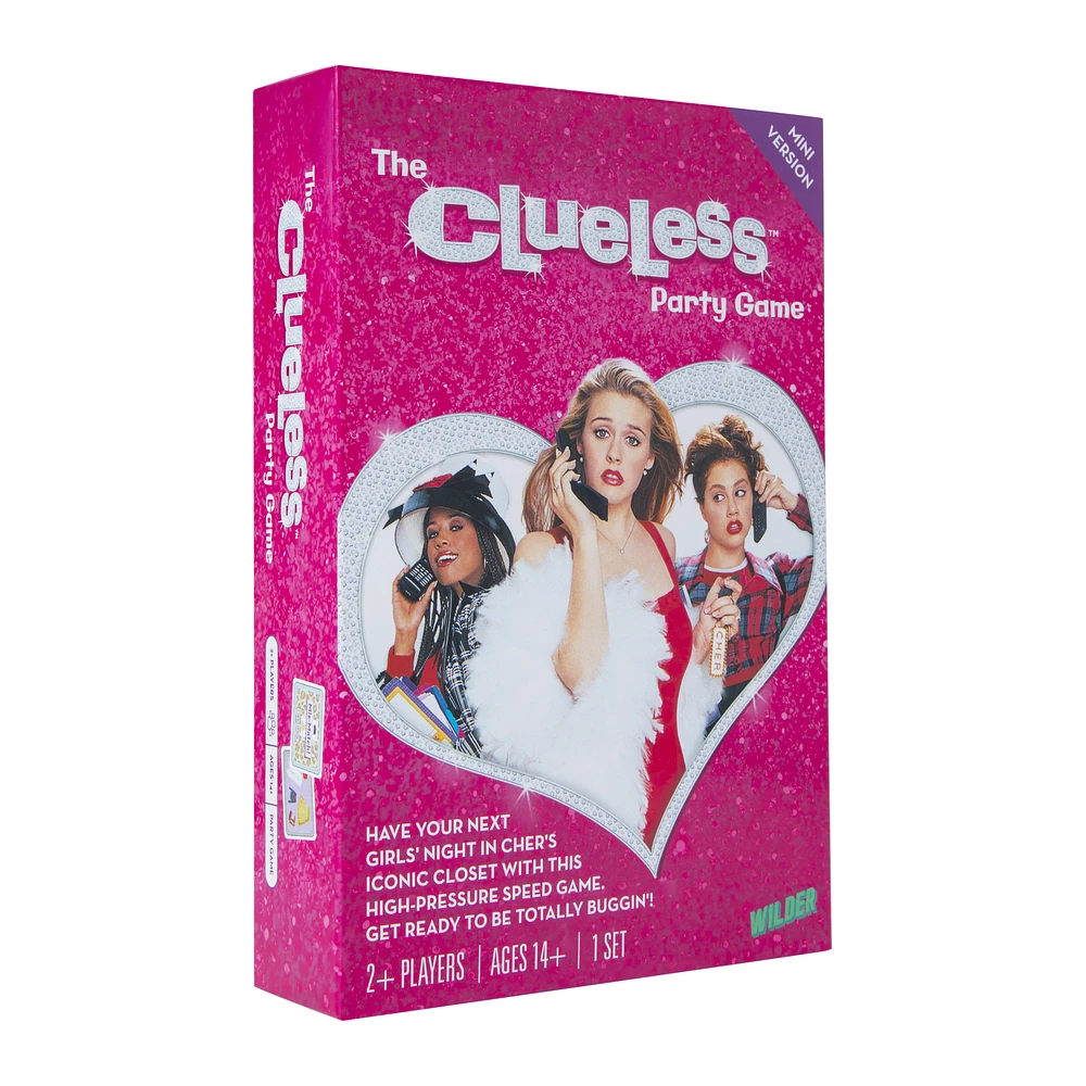 the clueless™ party game mini version