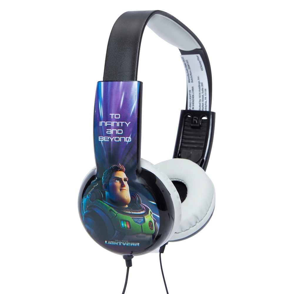 toy story™ buzz lightyear kid-safe headphones w/ in-line mic