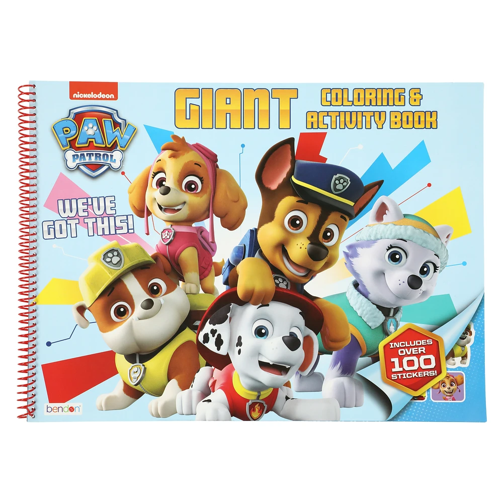 paw patrol™ giant coloring & activity book