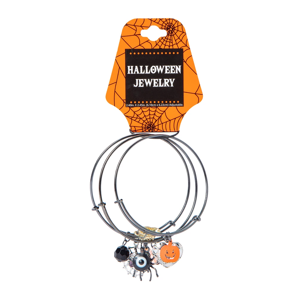 halloween charm bracelet