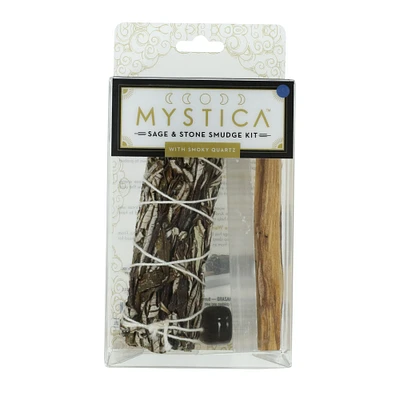 mystica™ sage & stone smudge kit