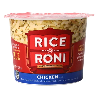 rice-a-roni instant chicken flavor rice cup 1.97oz